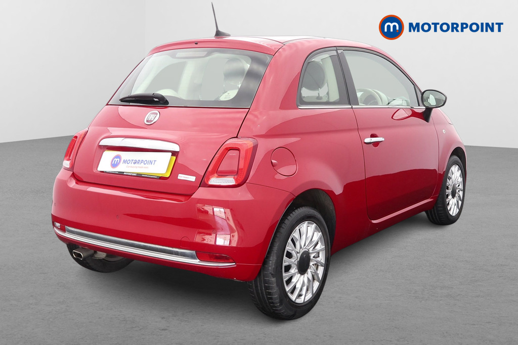 Fiat 500 Lounge Automatic Petrol Hatchback - Stock Number (1628040) - Drivers side rear corner