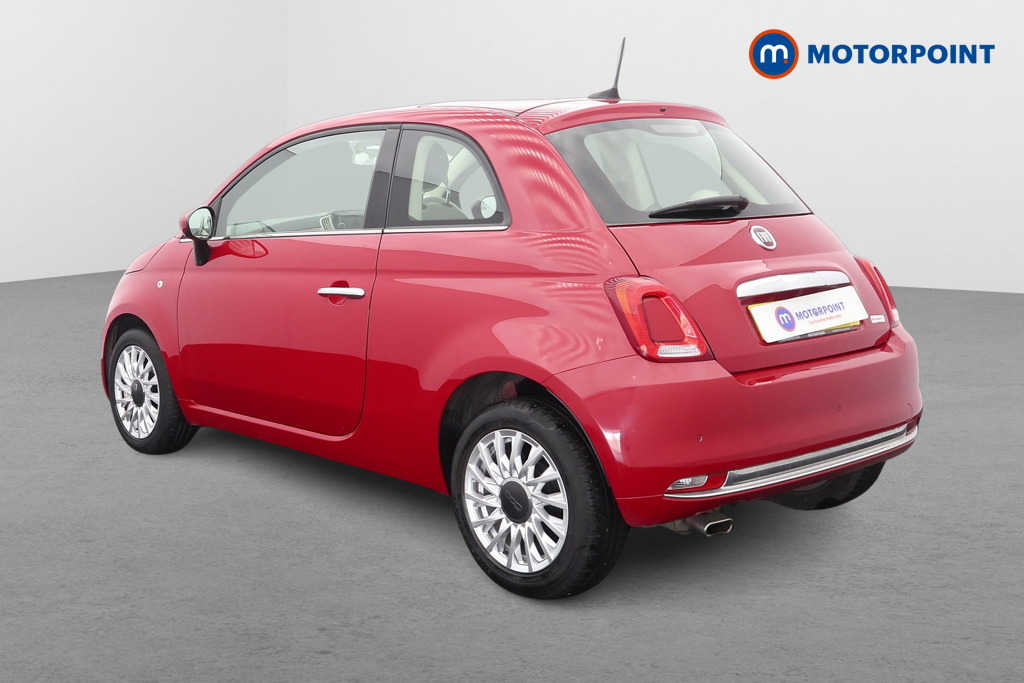 Fiat 500 Lounge Automatic Petrol Hatchback - Stock Number (1628040) - Passenger side rear corner