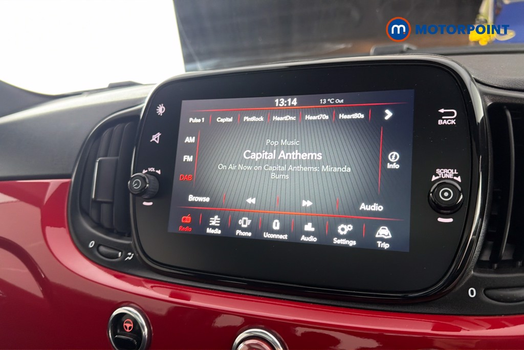 Fiat 500 RED Manual Petrol Hatchback - Stock Number (1632290) - 9th supplementary image
