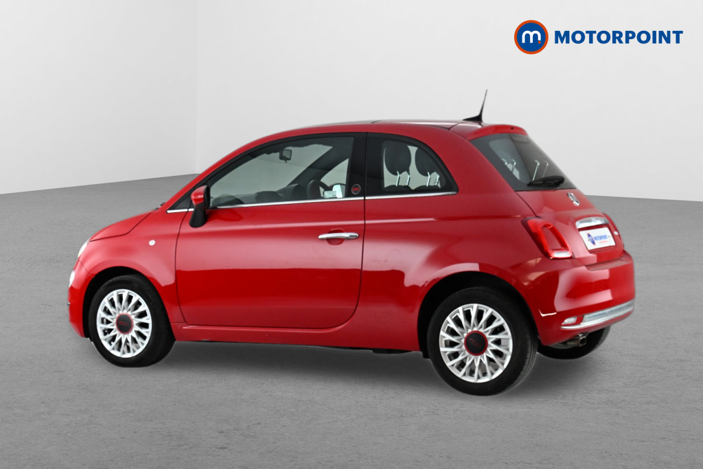 Fiat 500 RED Manual Petrol Hatchback - Stock Number (1632290) - Passenger side front corner