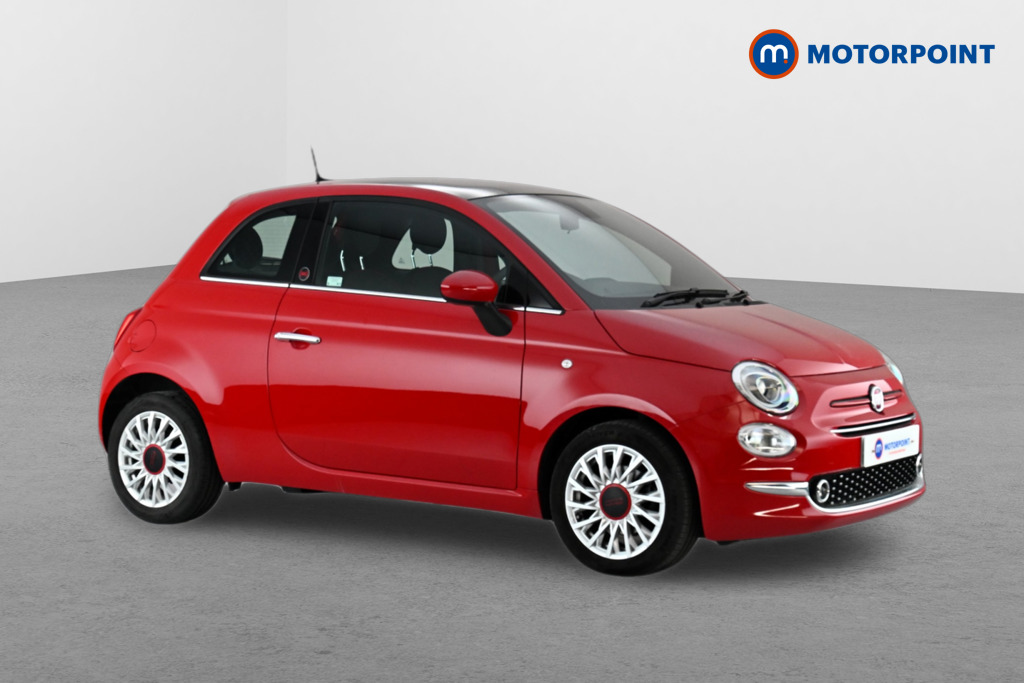 Fiat 500 RED Manual Petrol Hatchback - Stock Number (1632290) - Drivers side rear corner
