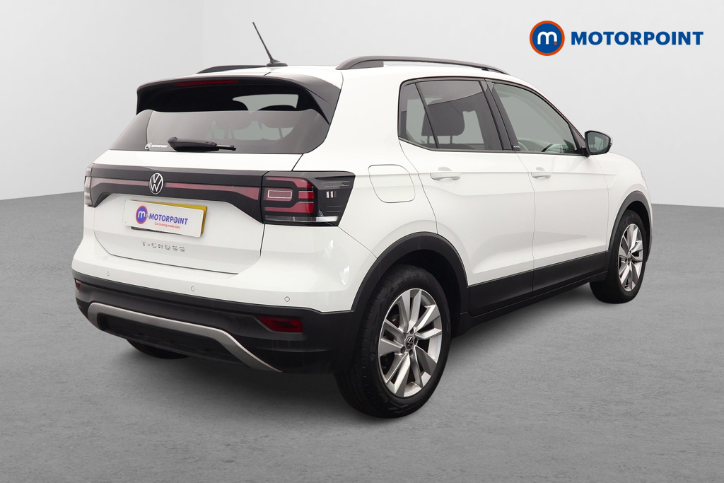 Volkswagen T-Cross Active Manual Petrol SUV - Stock Number (1639327) - Drivers side rear corner
