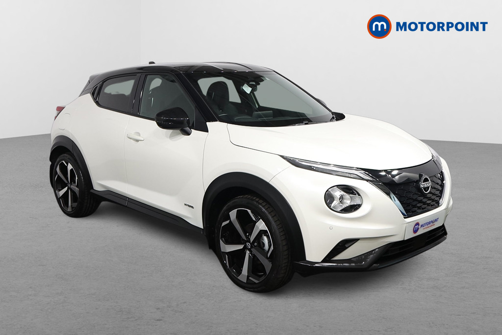 Nissan Juke Tekna Automatic Petrol-Electric Hybrid SUV - Stock Number (1590762) - Drivers side front corner
