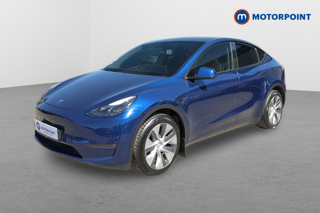 Tesla Model Y Long Range Automatic Electric SUV - Stock Number (1619911) - Passenger side front corner