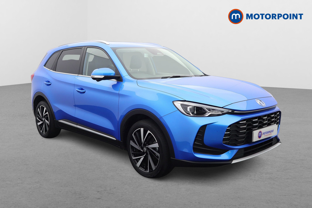 Mg Motor Uk ZS Trophy Automatic Petrol-Electric Hybrid SUV - Stock Number (1624286) - Drivers side front corner