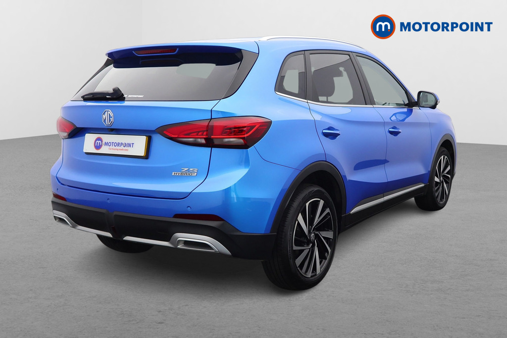 Mg Motor Uk ZS Trophy Automatic Petrol-Electric Hybrid SUV - Stock Number (1624286) - Drivers side rear corner