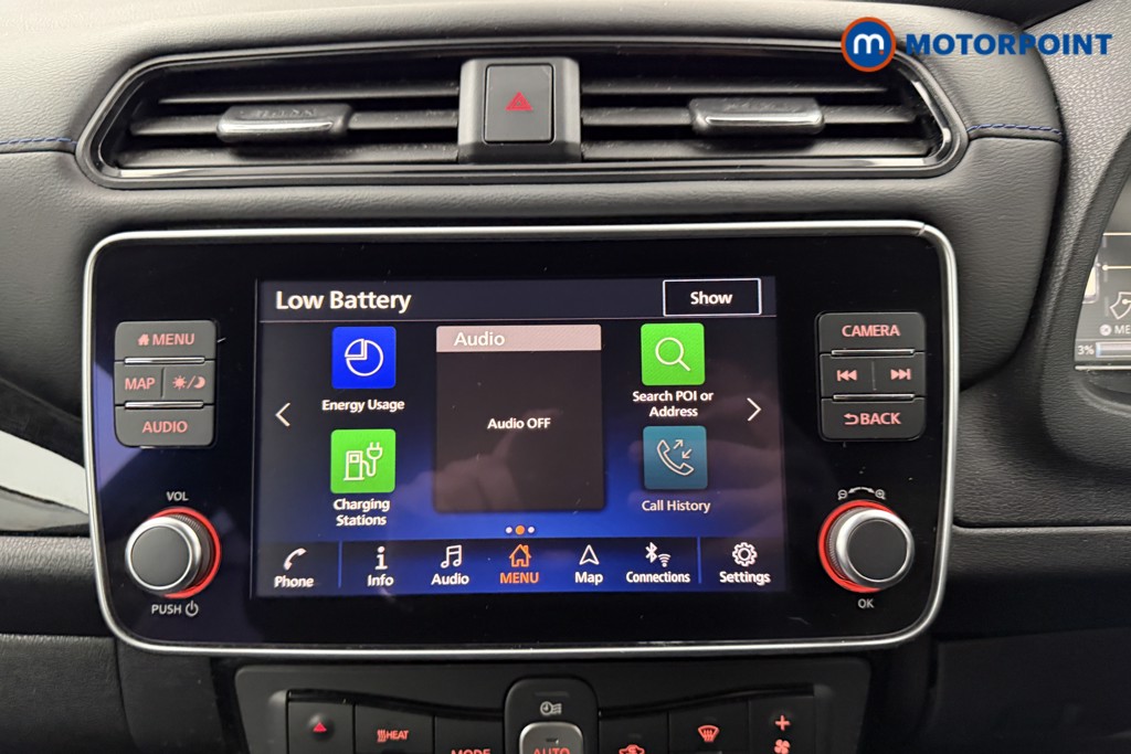 Nissan Leaf N-Connecta Automatic Electric Hatchback - Stock Number (1627780) - 7th supplementary image
