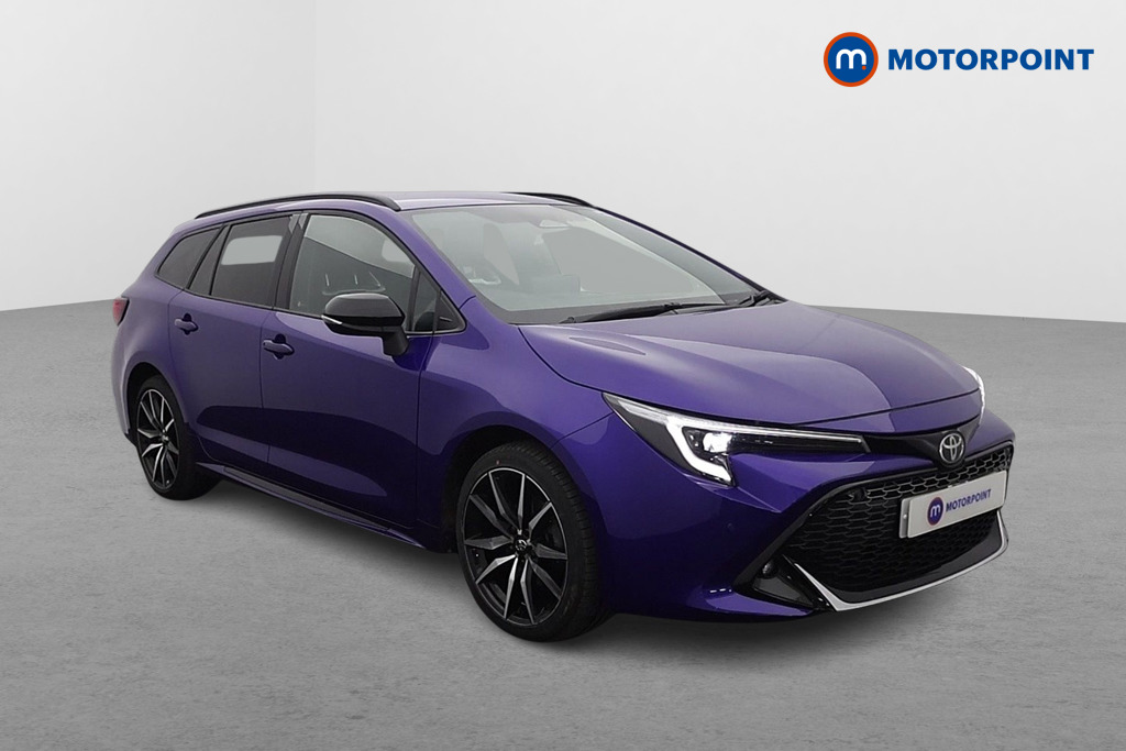 Toyota Corolla Gr Sport Automatic Petrol-Electric Hybrid Estate - Stock Number (1628137) - Drivers side front corner