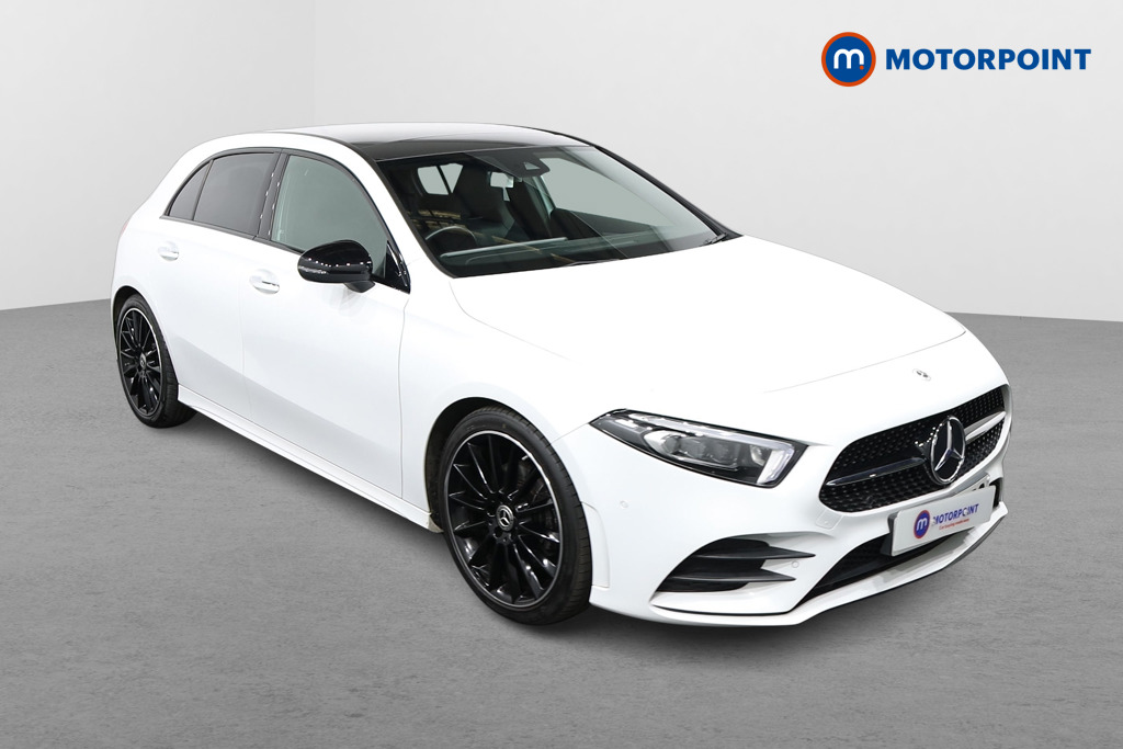 Mercedes-Benz A Class Amg Line Premium Plus Night Edition Automatic Petrol Hatchback - Stock Number (1628582) - Drivers side front corner