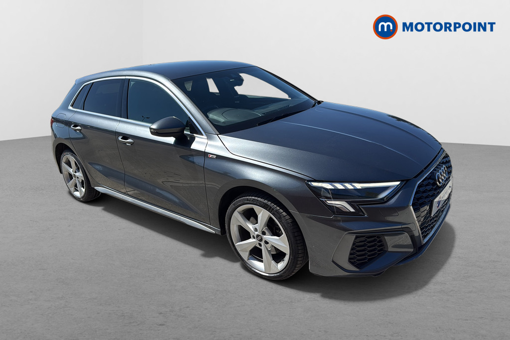 Audi A3 S Line Automatic Petrol Plug-In Hybrid Hatchback - Stock Number (1630906) - Drivers side front corner