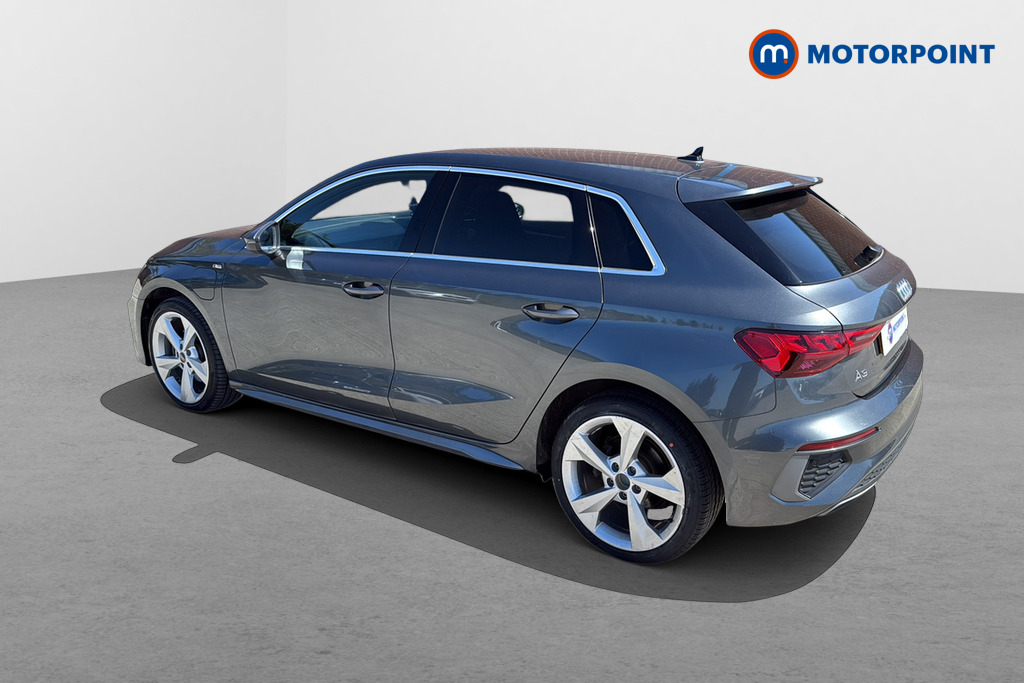 Audi A3 S Line Automatic Petrol Plug-In Hybrid Hatchback - Stock Number (1630906) - Drivers side rear corner