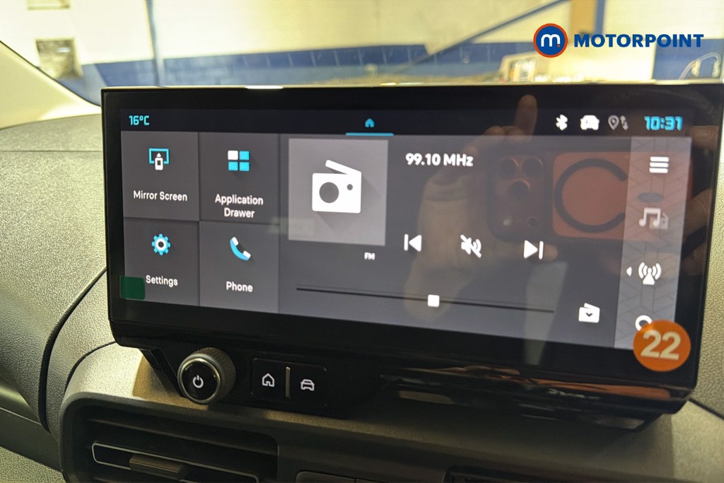 Citroen Berlingo Enterprise Manual Diesel Panel Van - Stock Number (1632294) - 9th supplementary image