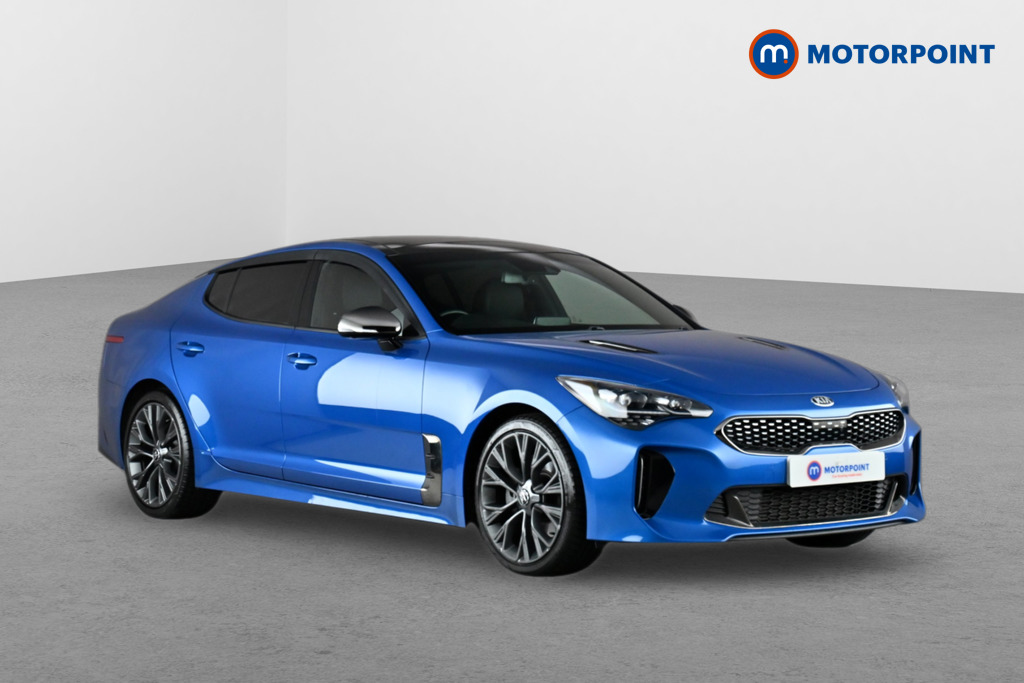 KIA Stinger Blue Edition Automatic Petrol Hatchback - Stock Number (1634093) - Drivers side front corner
