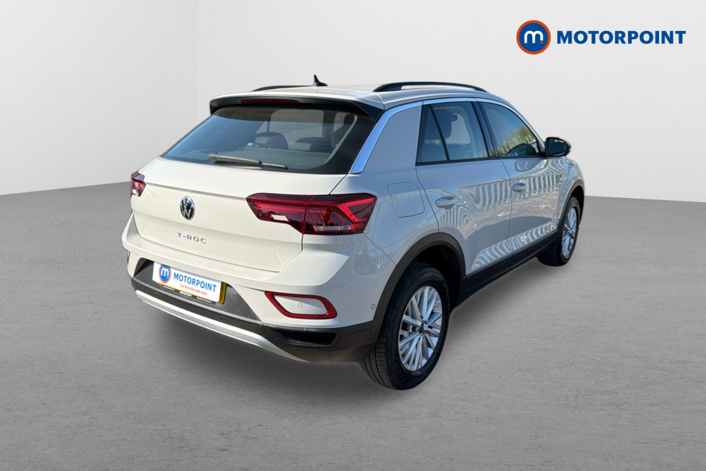Volkswagen T-Roc Life Automatic Petrol SUV - Stock Number (1634471) - Drivers side rear corner