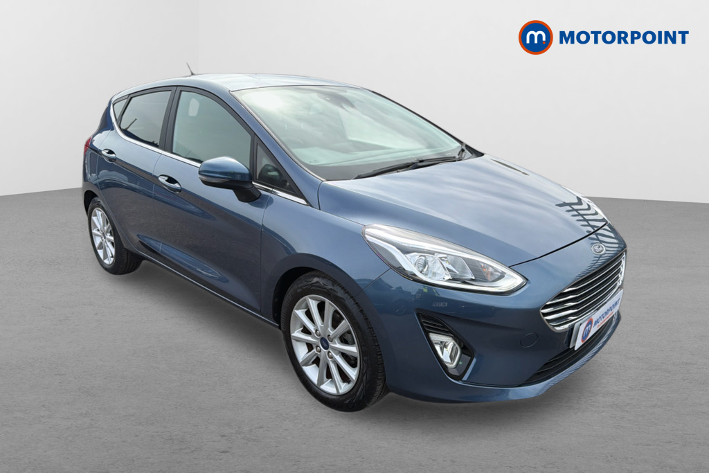 Ford Fiesta Titanium Manual Petrol Hatchback - Stock Number (1636219) - Drivers side front corner