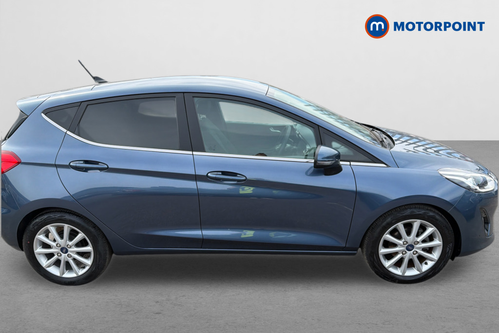 Ford Fiesta Titanium Manual Petrol Hatchback - Stock Number (1636219) - Drivers side