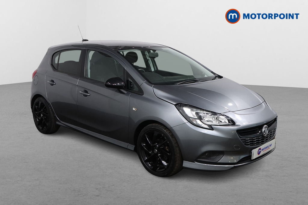 Vauxhall Corsa Sri Vx-Line Nav Black Manual Petrol Hatchback - Stock Number (1636933) - Drivers side front corner