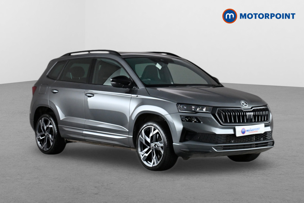 Skoda Karoq Sportline Edition Automatic Petrol SUV - Stock Number (1636974) - Drivers side front corner