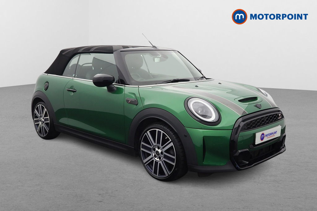 Mini Convertible Cooper S Exclusive Automatic Petrol Convertible - Stock Number (1637502) - Drivers side front corner