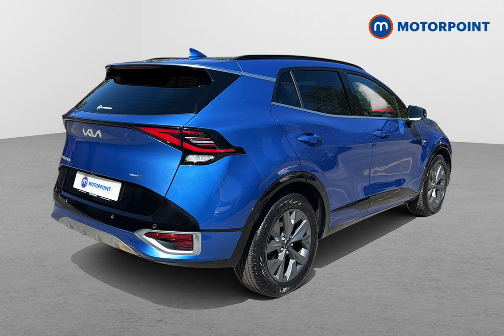 KIA Sportage Gt-Line Automatic Petrol-Electric Hybrid SUV - Stock Number (1637878) - Passenger side rear corner