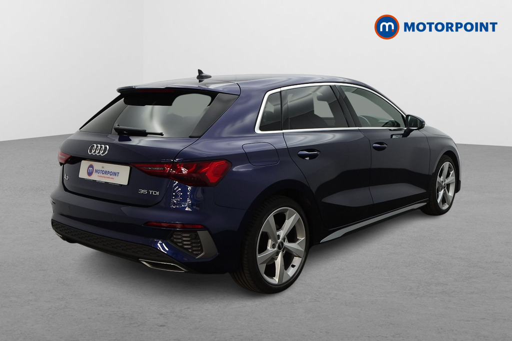 Audi A3 S Line Automatic Diesel Hatchback - Stock Number (1638605) - Drivers side rear corner