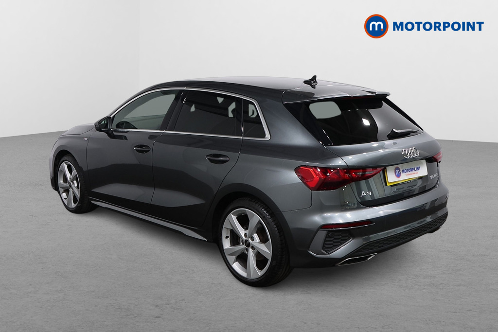 Audi A3 S Line Manual Petrol Hatchback - Stock Number (1639828) - Passenger side rear corner