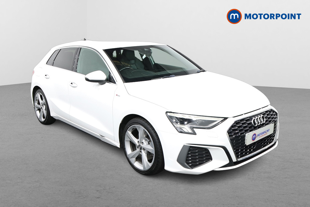 Audi A3 S Line Manual Petrol Hatchback - Stock Number (1623638) - Drivers side front corner
