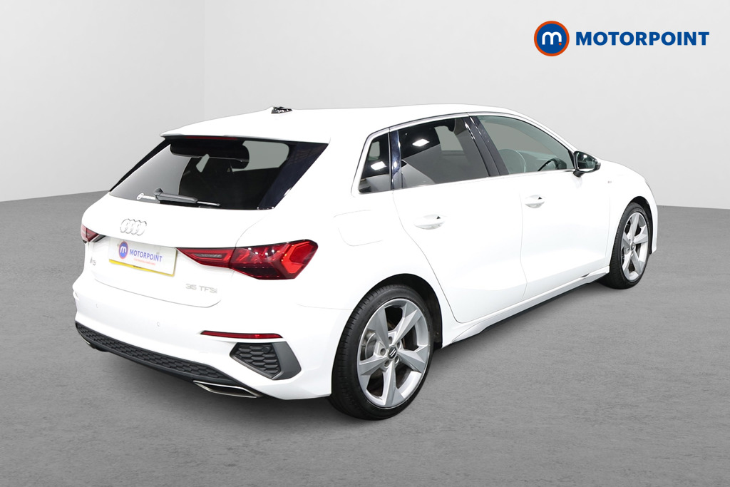 Audi A3 S Line Manual Petrol Hatchback - Stock Number (1623638) - Drivers side rear corner