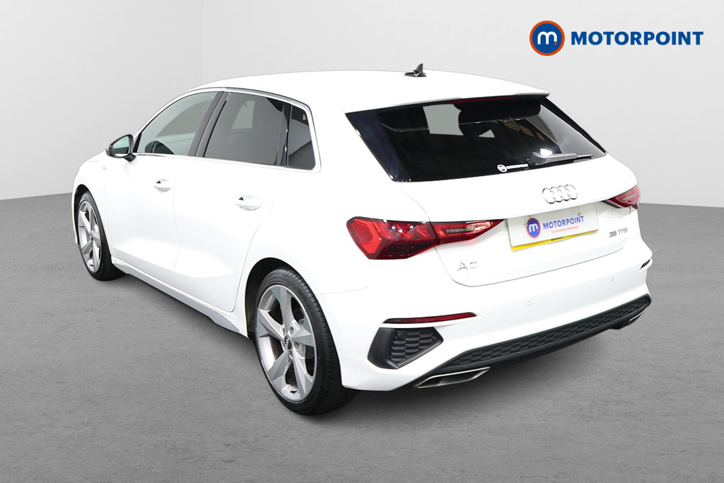 Audi A3 S Line Manual Petrol Hatchback - Stock Number (1623638) - Passenger side rear corner
