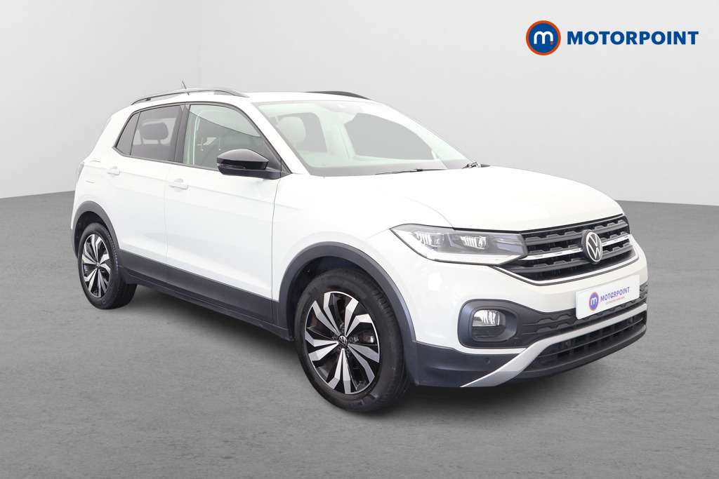 Volkswagen T-Cross Black Edition Automatic Petrol SUV - Stock Number (1628421) - Drivers side front corner