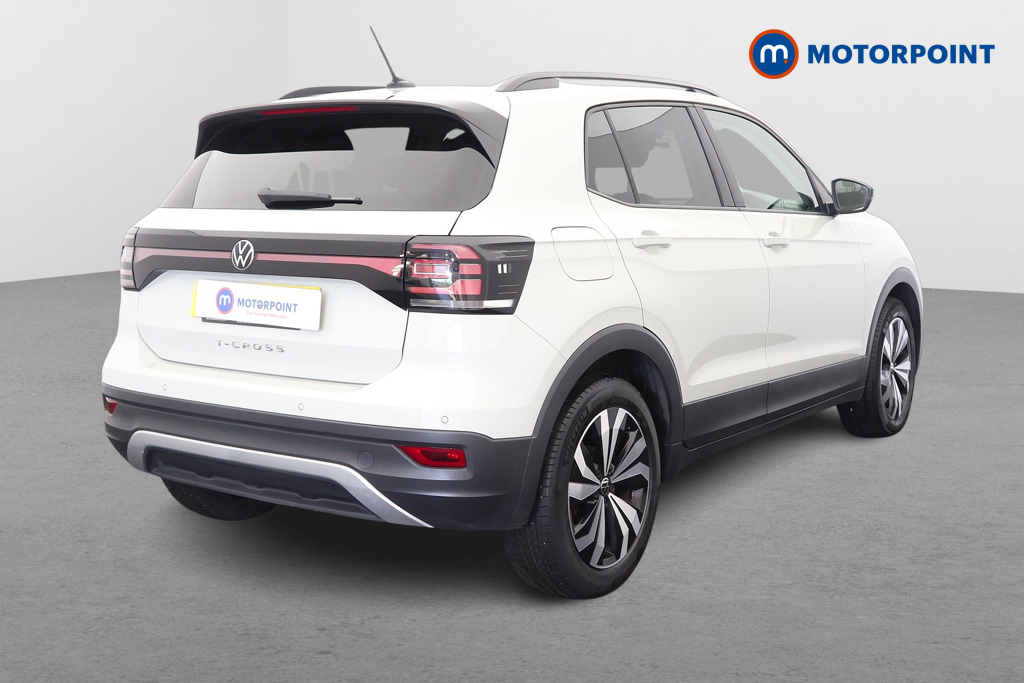 Volkswagen T-Cross Black Edition Automatic Petrol SUV - Stock Number (1628421) - Drivers side rear corner