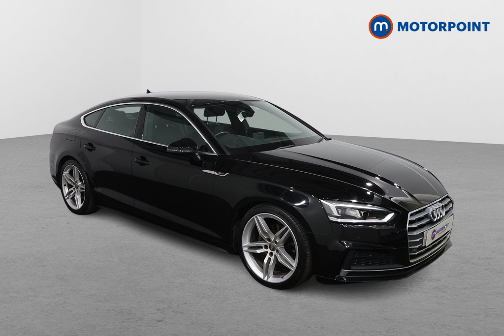 Audi A5 S Line Manual Petrol Hatchback - Stock Number (1629168) - Drivers side front corner