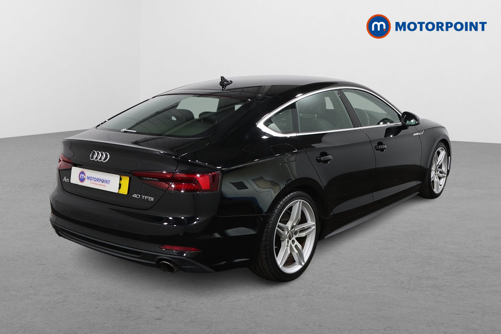 Audi A5 S Line Manual Petrol Hatchback - Stock Number (1629168) - Drivers side rear corner