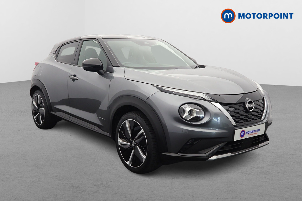 Nissan Juke Tekna-Plus Automatic Petrol-Electric Hybrid SUV - Stock Number (1636695) - Drivers side front corner