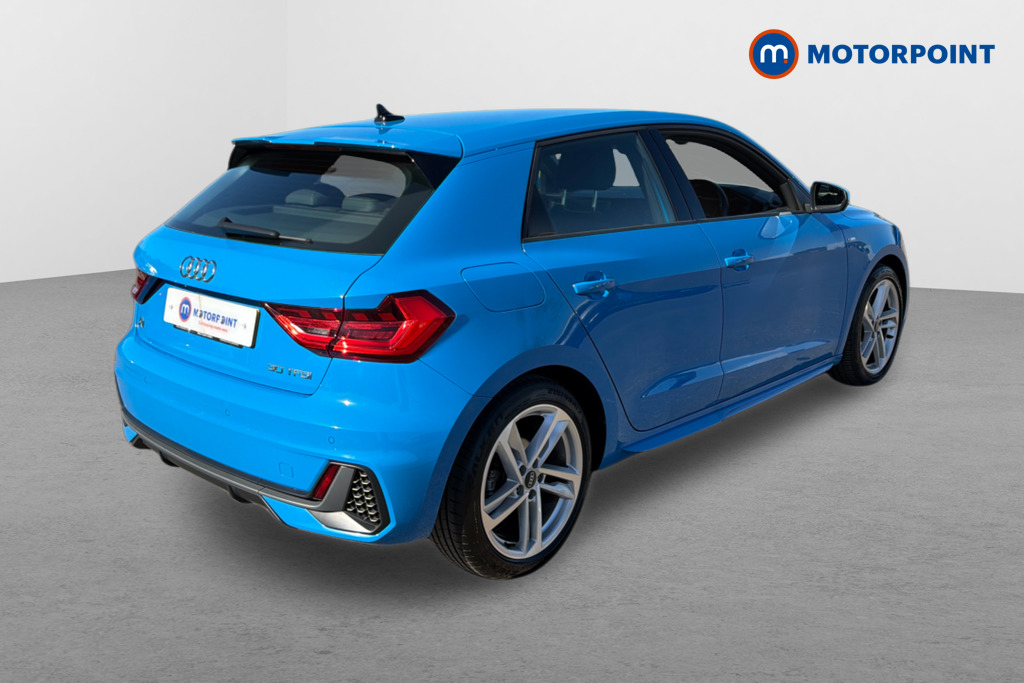 Audi A1 S Line Manual Petrol Hatchback - Stock Number (1639622) - Drivers side rear corner