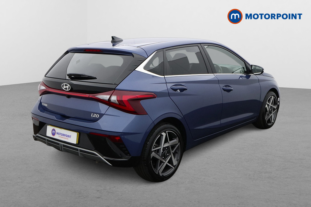 Hyundai I20 Premium Automatic Petrol Hatchback - Stock Number (1639926) - Drivers side rear corner