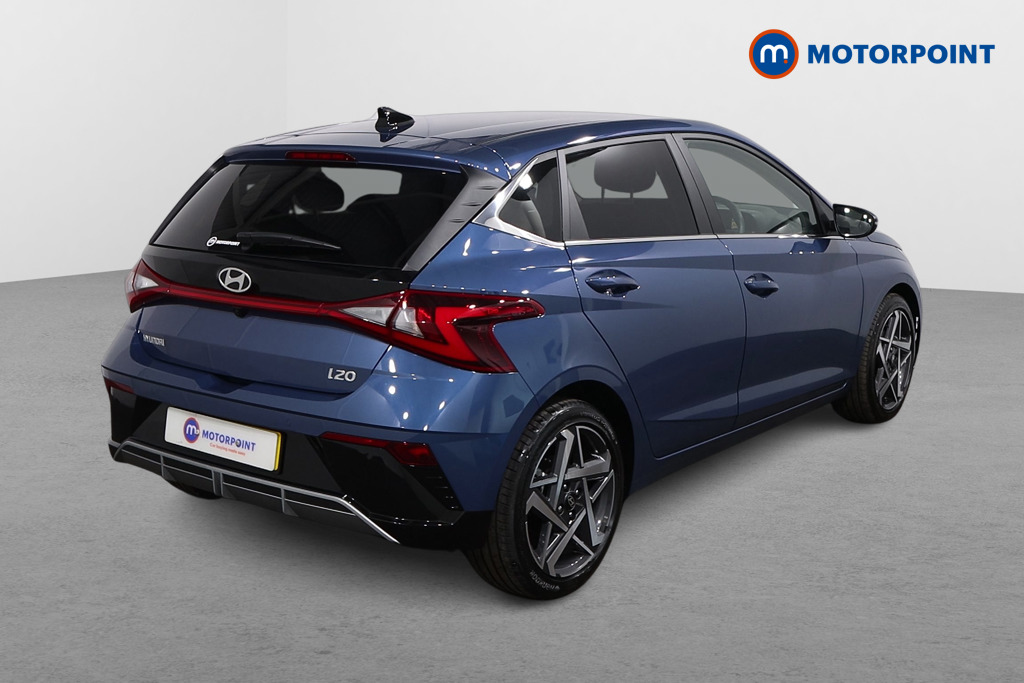 Hyundai I20 Premium Automatic Petrol Hatchback - Stock Number (1640080) - Drivers side rear corner