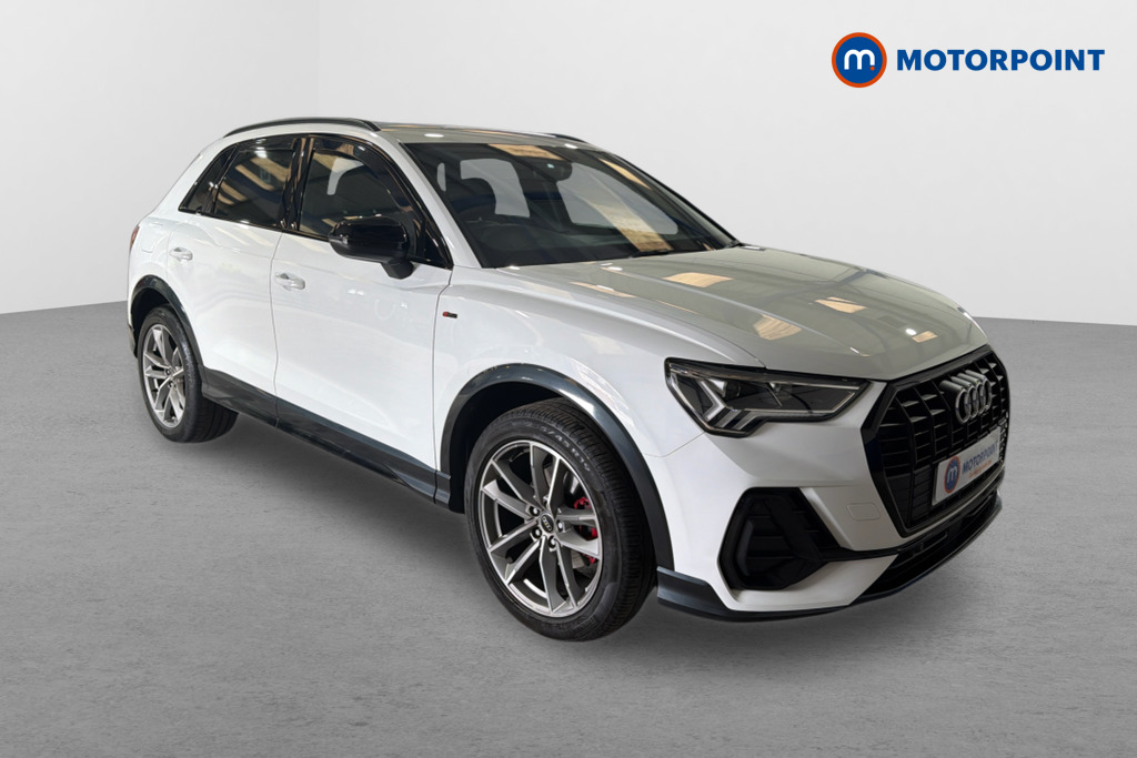 Audi Q3 Black Edition Manual Petrol SUV - Stock Number (1605354) - Drivers side front corner