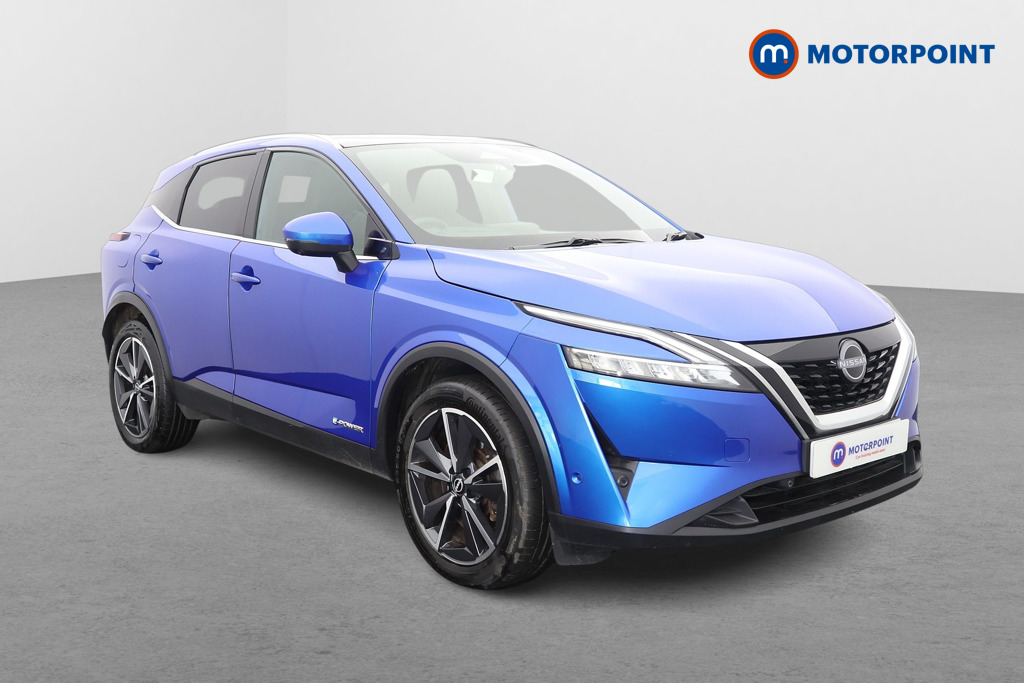 Nissan Qashqai Tekna Automatic Petrol-Electric Hybrid SUV - Stock Number (1623323) - Drivers side front corner