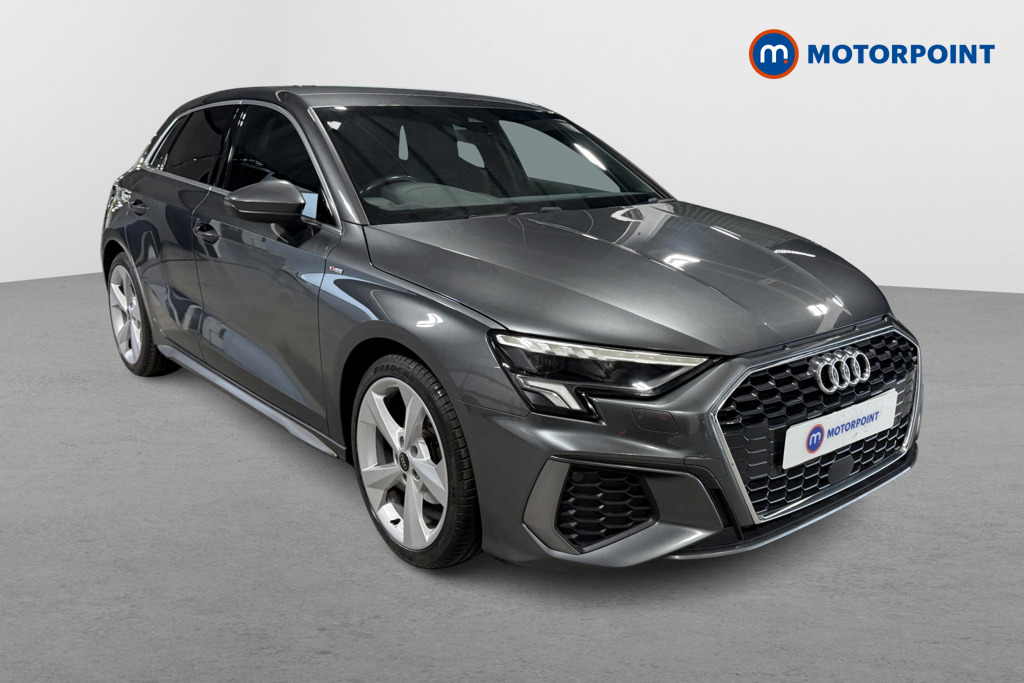 Audi A3 S Line Automatic Petrol Hatchback - Stock Number (1626272) - Drivers side front corner