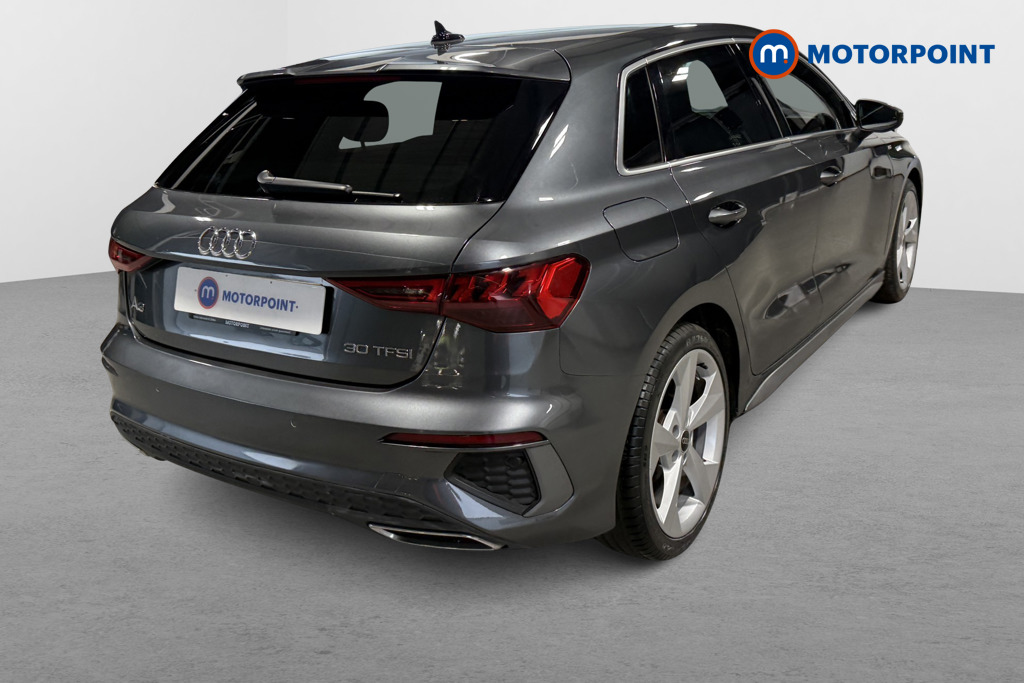 Audi A3 S Line Automatic Petrol Hatchback - Stock Number (1626272) - Drivers side rear corner