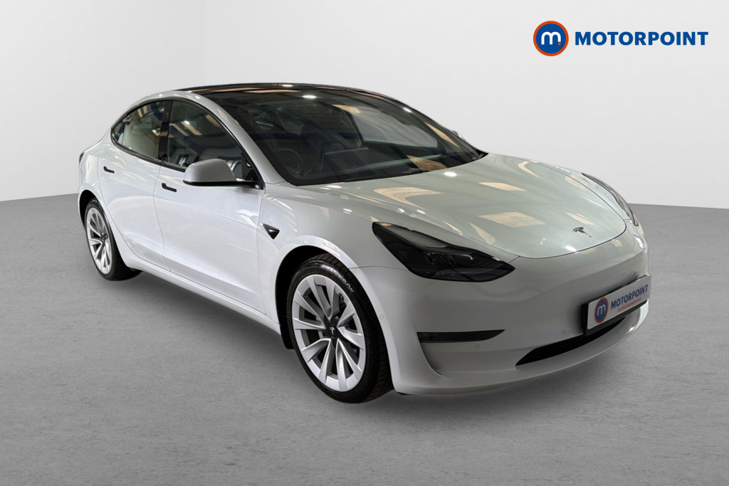 Tesla Model 3 Long Range Automatic Electric Saloon - Stock Number (1629192) - Drivers side front corner