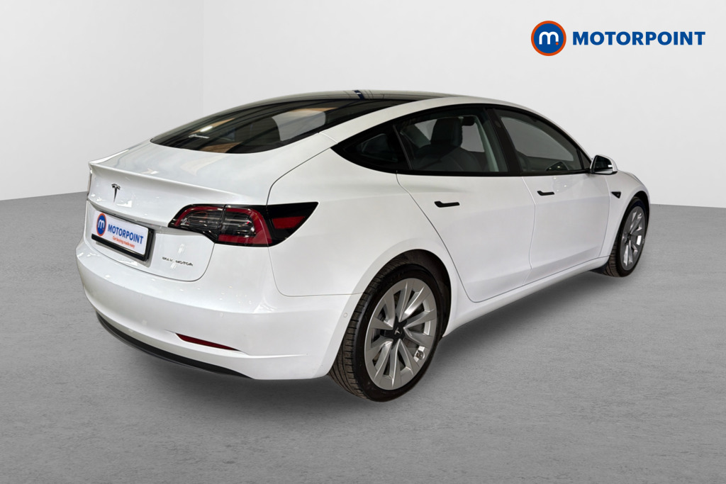 Tesla Model 3 Long Range Automatic Electric Saloon - Stock Number (1629192) - Drivers side rear corner