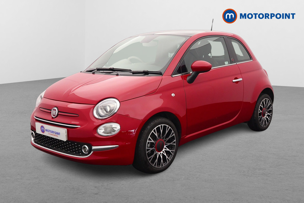Fiat 500 RED Manual Petrol Hatchback - Stock Number (1634137) - Passenger side front corner
