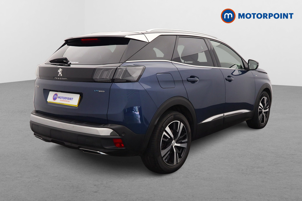 Peugeot 3008 GT Automatic Petrol Plug-In Hybrid SUV - Stock Number (1634342) - Drivers side rear corner