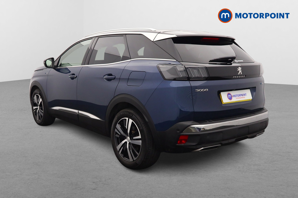 Peugeot 3008 GT Automatic Petrol Plug-In Hybrid SUV - Stock Number (1634342) - Passenger side rear corner