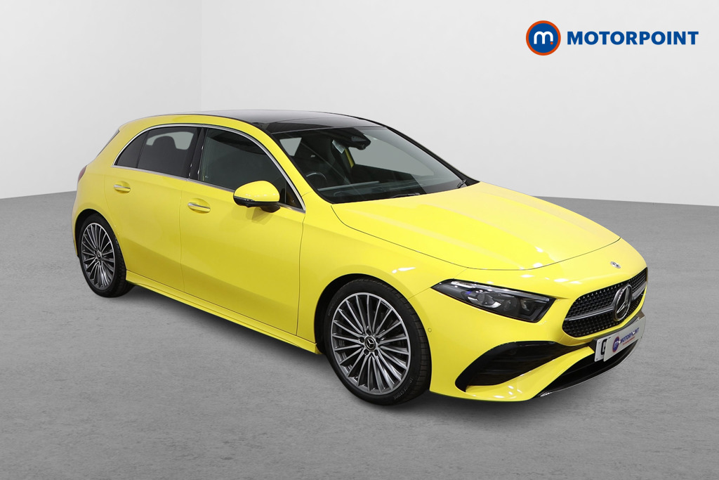 Mercedes-Benz A Class Amg Line Automatic Petrol Hatchback - Stock Number (1639548) - Drivers side front corner