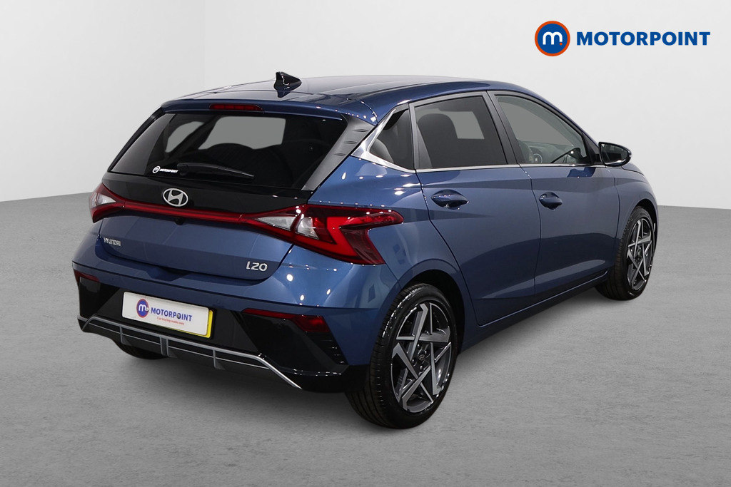 Hyundai I20 Premium Automatic Petrol Hatchback - Stock Number (1640455) - Drivers side rear corner