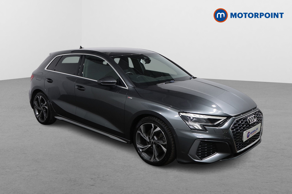 Audi A3 S Line Automatic Petrol Hatchback - Stock Number (1639831) - Drivers side front corner