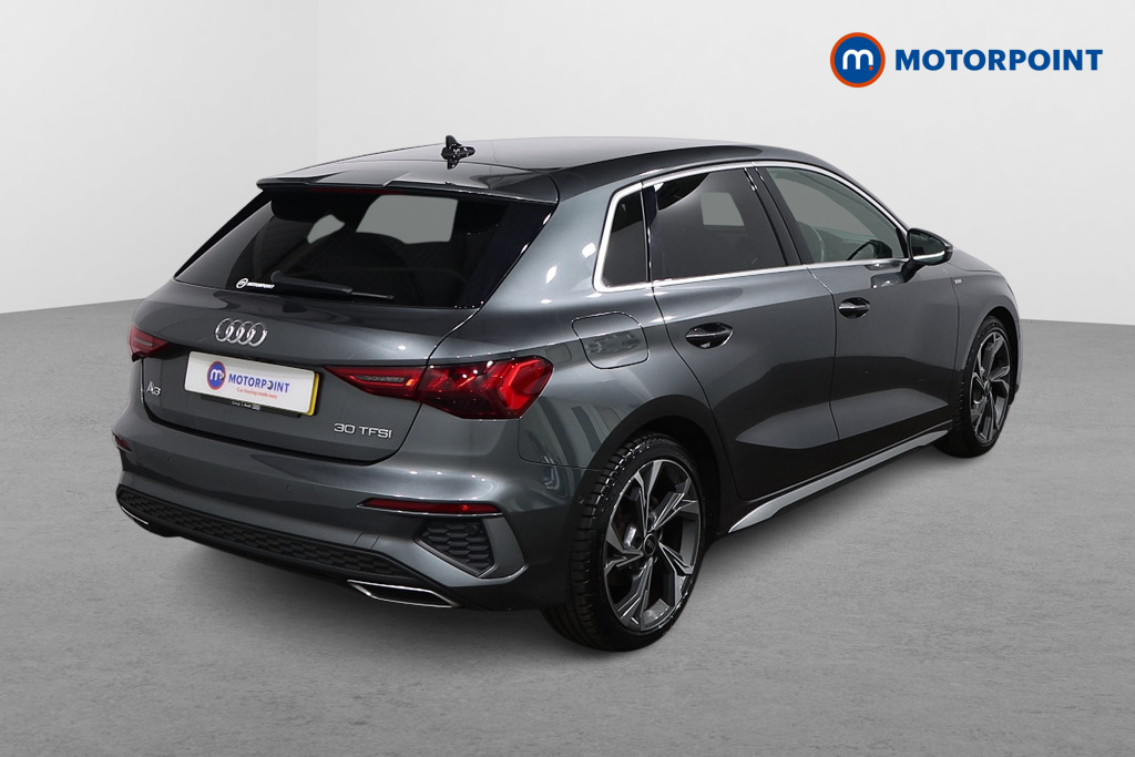 Audi A3 S Line Automatic Petrol Hatchback - Stock Number (1639831) - Drivers side rear corner